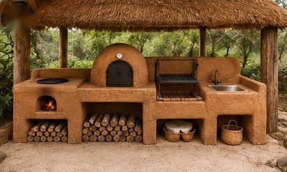 Piro Quincho a medida, diseño de cocina exterior personalizado