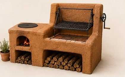 Piro Quincho Compacto, cocina exterior para terrazas y patios